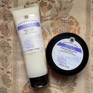 Perlier Miele Liguria Rich Body Cream 6.7 oz & Bath Cream 8.4 oz NEW & SEALED